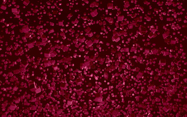 Warm Azalea Pink Abstract Creative Background Design