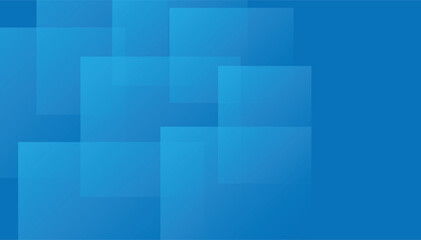 Abstract blue background with squares. Vector abstract graphic design banner pattern presentation.