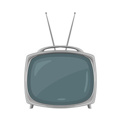 Illustration of old tv