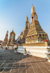 Awesome view of Wat Arun in Bangkok, Thailand - 789200858