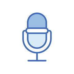 Podcast vector icon