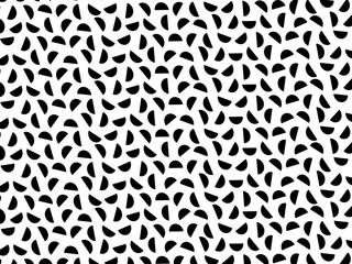 Retro black geometric pattern background, vector abstract circles, abstract art. Trendy pattern background.