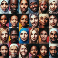 Cultural Diversity Multicultural Portraits
