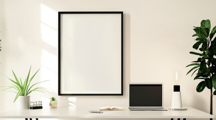 Obraz premium modern office interior with wall