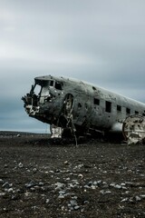 Ruins of A Crashed Plane