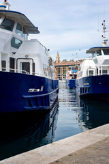 Bateaux à quai dans le Vieux-Port de Marseille