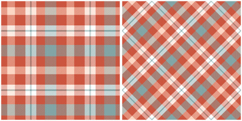 Tartan Pattern Seamless. Pastel Classic Plaid Tartan Seamless Tartan Illustration Vector Set for Scarf, Blanket, Other Modern Spring Summer Autumn Winter Holiday Fabric Print.