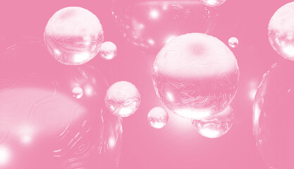 Light Azalea Pink Abstract Creative Background Design
