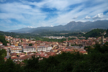 View of Castelnuovo di Garfagnana, Tuscany, Italy - 789218687
