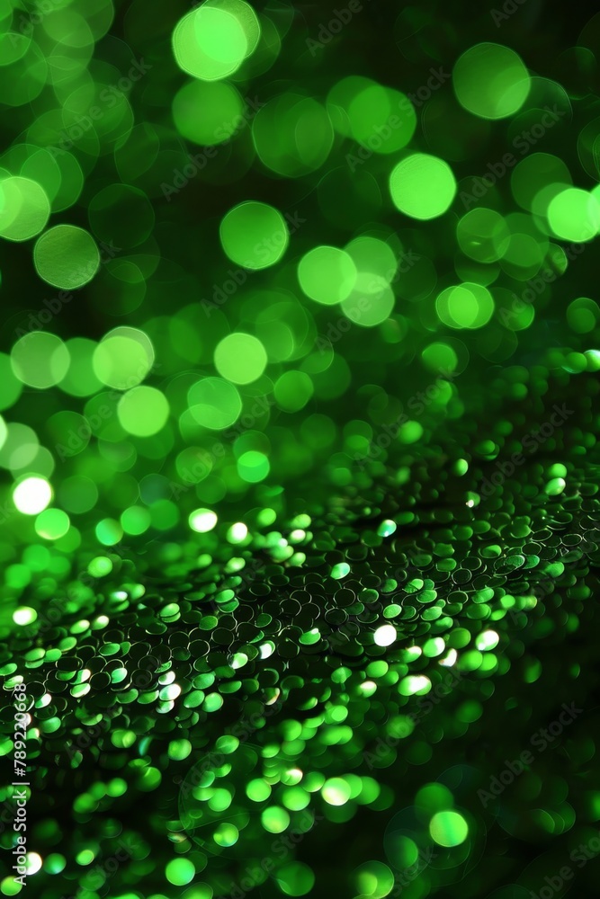 Aufkleber abstract green light bokeh blur ideal for enhancing artistic background design projects