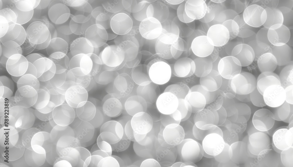 Poster elegant abstract grey light bokeh background with defocused blur for sophisticated design projects