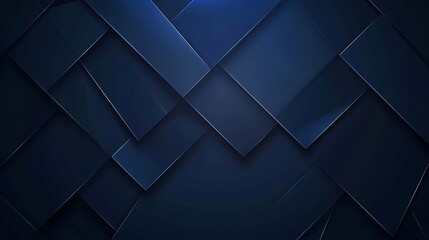 Fototapeta na wymiar Dark blue abstract background geometry shine and layer element for presentation design