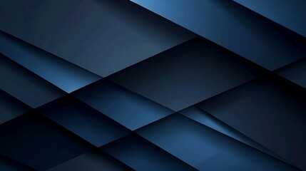 Modern dark blue abstract background paper shine and layer element vector for presentation design