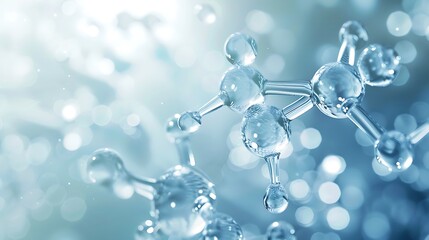 Molecular structure background