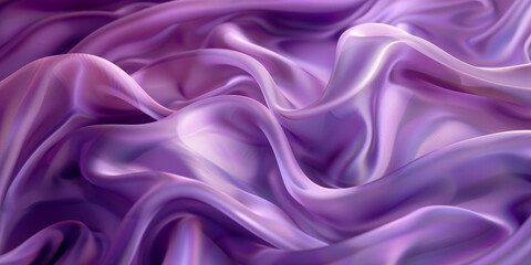 purple silk background with waves and folds. Elegant elegant background for design, presentation or print on paper, fabric, wallpaper, 