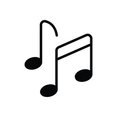 Music Note vector icon