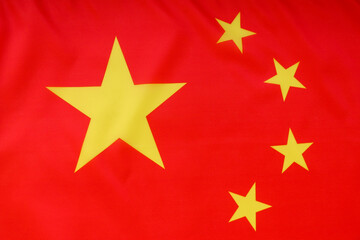 National flag of China (People's Republic of China , PRC)