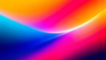 Fototapeta premium Radiant Rhapsody: Dynamic Gradient Palette for Engaging Concepts