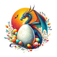 Easter mythical animal  Dragon