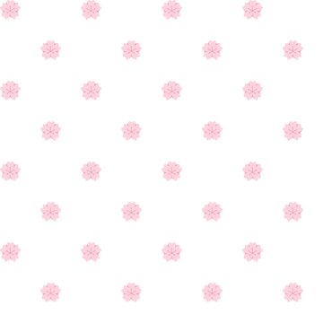 pink sakura blossom pattern collection