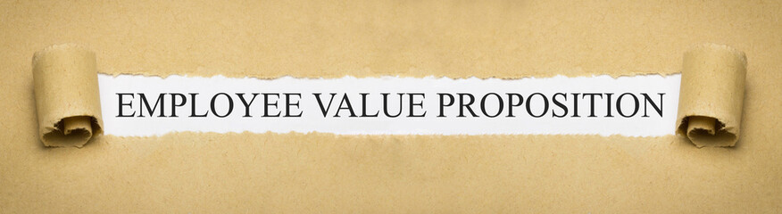 Employee Value Proposition - obrazy, fototapety, plakaty