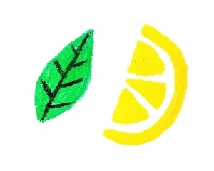 Lemon. fruit. useful. green, red. ripe. sweet. juicy. tasty. fresh juice. cooling. tasty. vitamins. summer. drawn in pencil. - obrazy, fototapety, plakaty