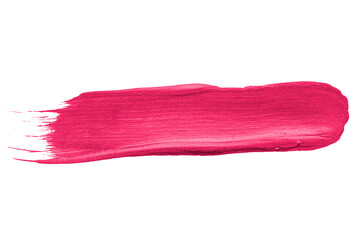 Pastel nude cerise pink paint brush stroke texture background