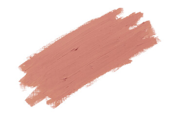 Pastel nude peach pink paint brush stroke texture background