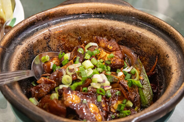 Dry chilli ba kut teh , Malaysian pork stew