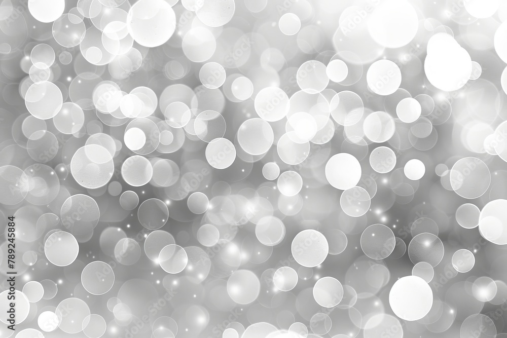 Poster ethereal grey light bokeh abstract background perfect for a variety of design projects