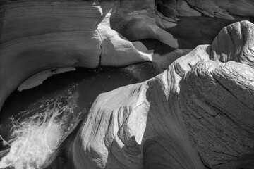 Usak, Türkiye, the Tasyaran valley
. Panorama landscape of rock formations of Tasyaran Valley...