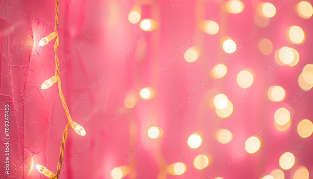 Poster softly blurred abstract pink bokeh lights creating an elegant background ambiance