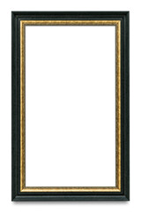 Obraz premium Gold picture frame transparent png