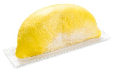 Fresh durian isolated on white background, Durian fruit isolated on white background With clipping...