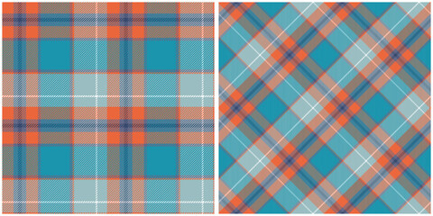 Scottish Tartan Seamless Pattern. Traditional Scottish Checkered Background. Traditional Scottish Woven Fabric. Lumberjack Shirt Flannel Textile. Pattern Tile Swatch Included.