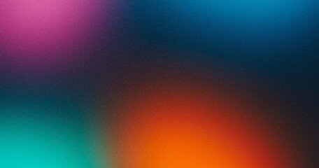 Dark black red orange purple blue , a rough abstract retro vibe background template or spray texture color gradient shine bright light and glow , grainy noise grungy empty space
