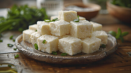 close up of cheese on market