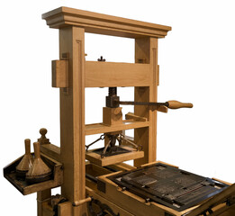 press, machine, printing, printing house, simple, monument, old