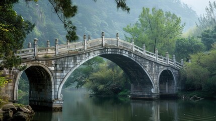 ancient river bridge