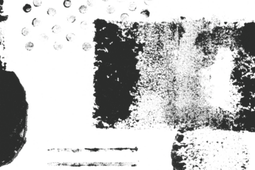 Block print png geometric pattern background in black