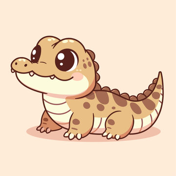 Crocodile vector illustration