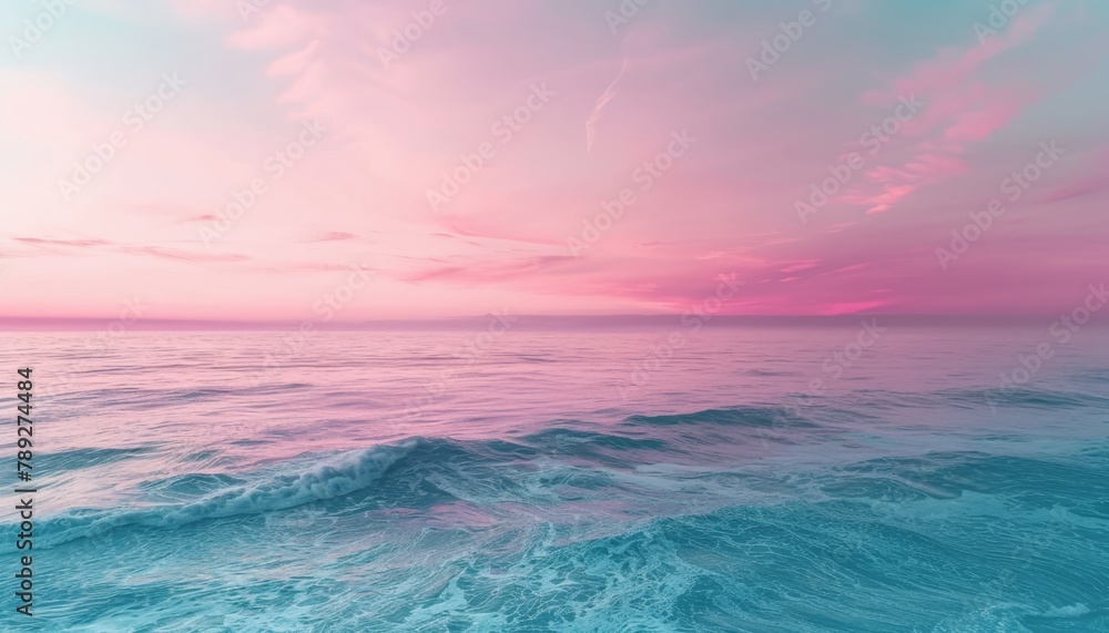 Poster soft pastel gradient background with gentle light blur creating a serene and calming atmosphere