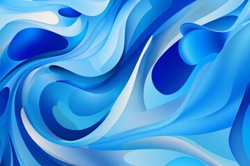 abstract blue wavy background. vector illustration for your design.