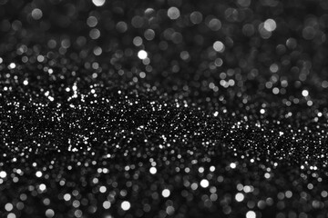 White black glitter texture abstract banner background