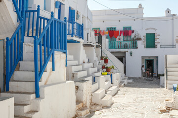 Chora von Folegandros, Kykladeninsel, Griechenland