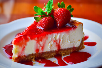 Strawberry cheesecake