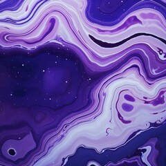 Abstract background with blue and violet marble pattern. Fantasy fractal texture. Digital art. 3D rendering.
