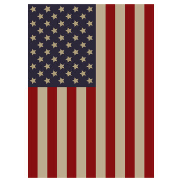 vector file with USA flag 