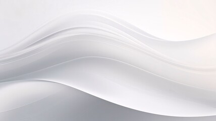 abstract background with smooth lines in white and gray colors, computer generated images