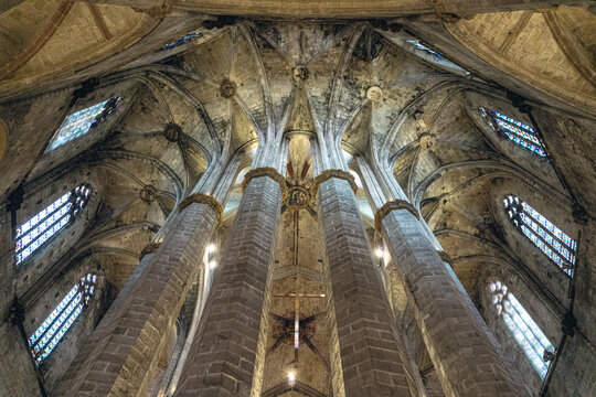 Basilika Santa Maria del Mar, Gotisches Viertel, Barcelona